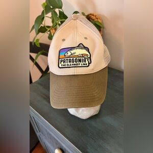 Patagonia “The Cleanest Line” mesh trucker hat, Lopro Drifter